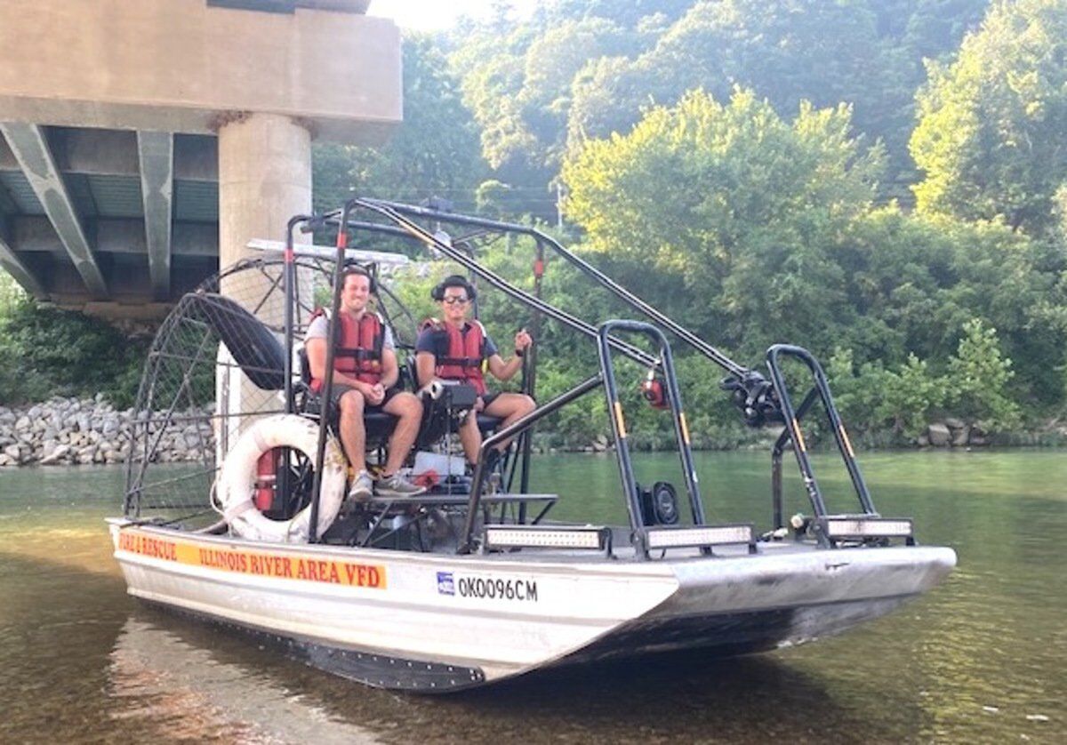 SHOW BOAT: VFD, GRDA airboats perform rescues, sometimes take on unwanted baggage